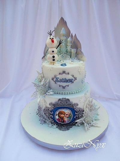 ..Frozen.. - Cake by ZuziNyx