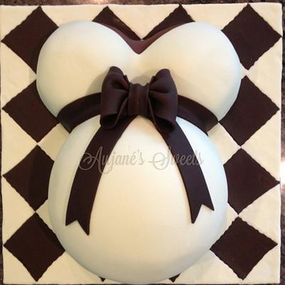 Expecting  - Cake by Aujané's Cake Supplies