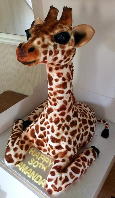 Giraffe cake - Cake by Lorrainesbakes