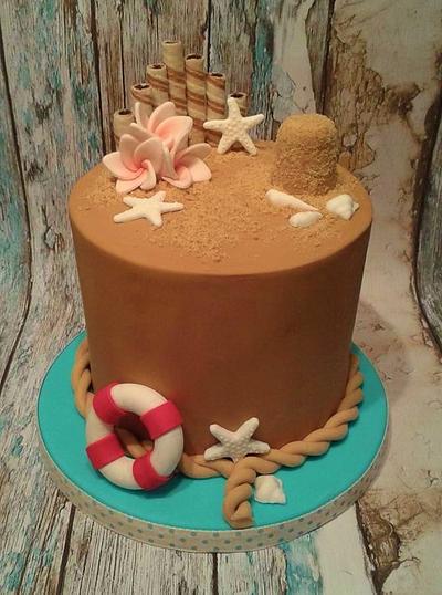 Beach cake - Cake by Baked by Lisa
