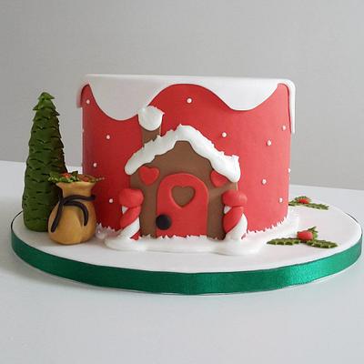Christmas Cake  - Cake by Franci´s Cupcakes