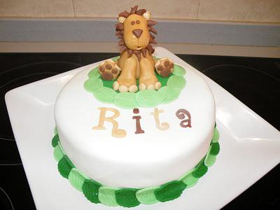 Lion cake - Cake by bolosdocesecompotas