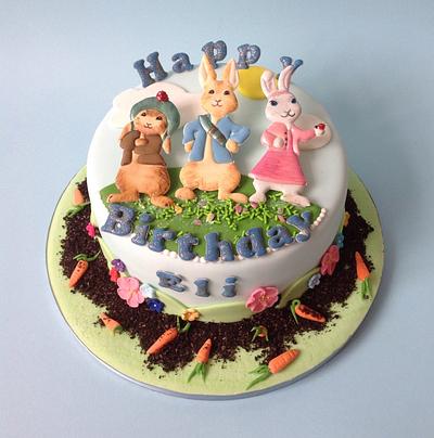 Peter Rabbit - Cake by Rachel Bosley 