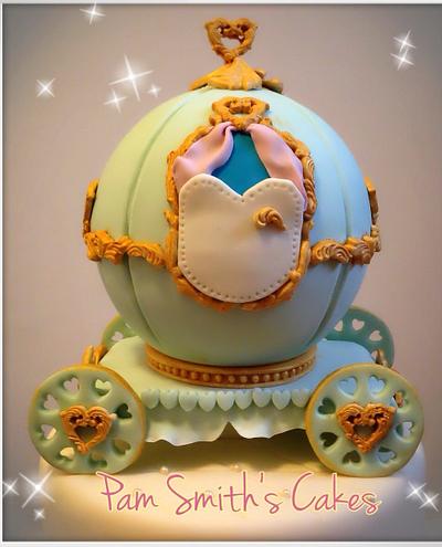 Cinderella's Carriage   - Cake by Pam Smith's Cakes