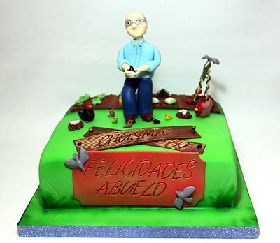 Tarta Abuelo!  - Cake by SORELLAS CAKES PAMPLONA 