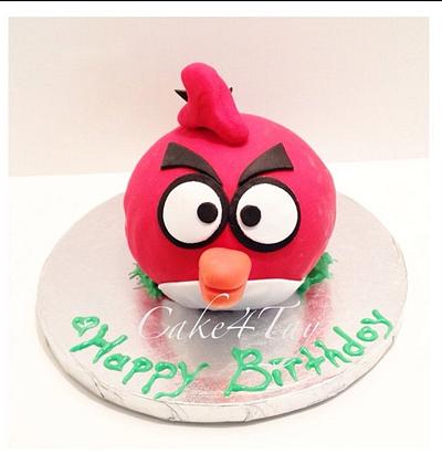 Angry Bird - Cake by Angel Chang