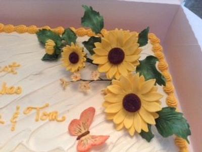 Sunflowers - Cake by Lena Bender