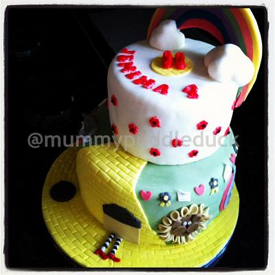 Wizard of Oz cake  - Cake by Mummypuddleduck