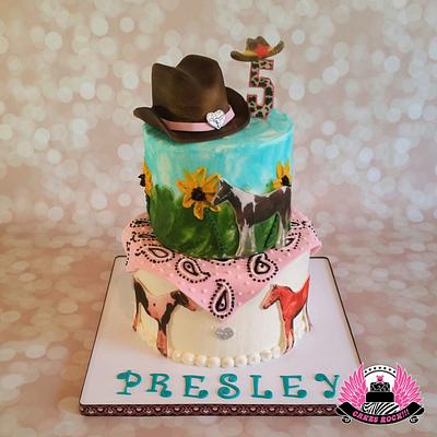 Cowgirl - Cake by Cakes ROCK!!!  