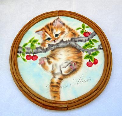 Kitten - Cake by  Diana Aluaş