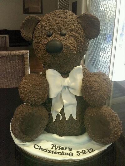 3D teddy bear cake - Cake by Creative Cake Studio