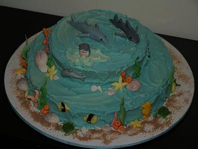 Under the sea - Cake by kira