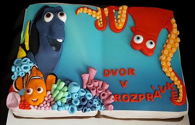 Dory and friends - Cake by cipca