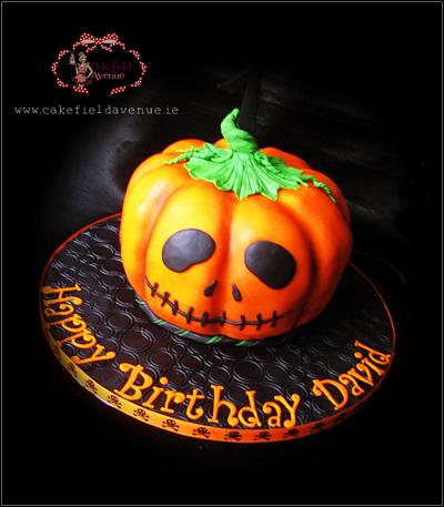 Happy Halloween Pumkin - Cake by Agatha Rogowska ( Cakefield Avenue)