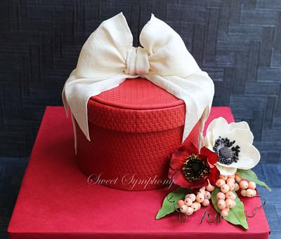 Gift Box cake - Cake by Sweet Symphony