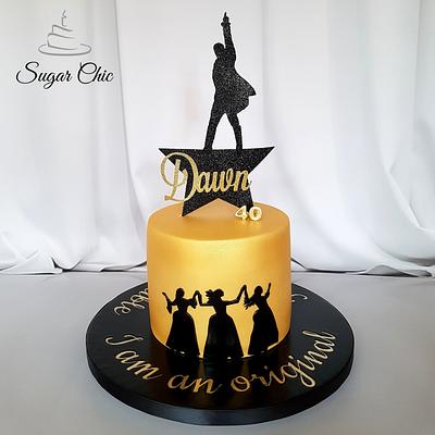 x Hamilton the Musical Birthday Cake x - Cake by Sugar Chic