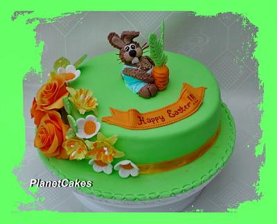 Happy Easter Bunny - Cake by Planet Cakes