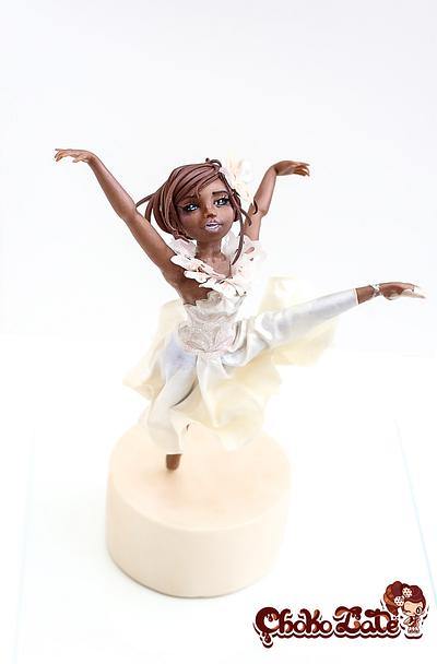 Flowing Ballerina - Cake by ChokoLate Designs
