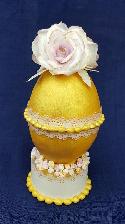 Huevos De Pascua Estilo Faberge - Paper Rose   - Cake by Gabriela Rüscher