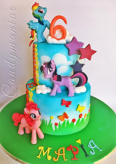 My little pony cake - Cake by Mania M. - CandymaniaC