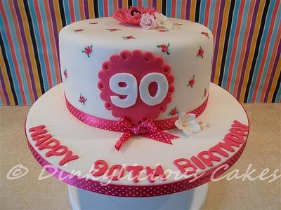 Cath Kidston inspired  - Cake by Dinkylicious Cakes
