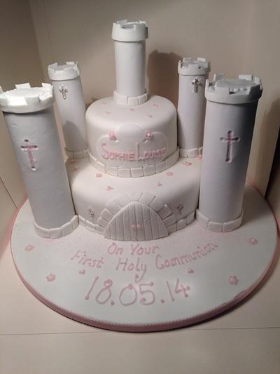 First holy communion  - Cake by Jillbill01