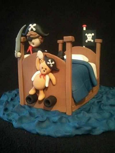 ~Pirate Cake~ - Cake by Bobbie Riddles