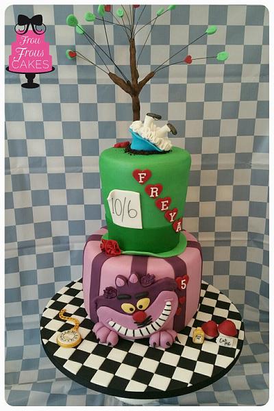 Mad Hatter and the Treasure Cat - Cake by Frou Frous Cakes