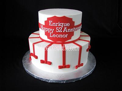 52nd anniversary - Cake by Soraya Avellanet