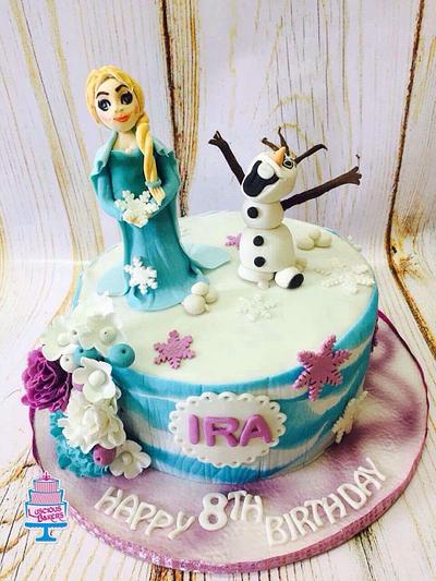 Frozen fever - Cake by Luscious Bakers