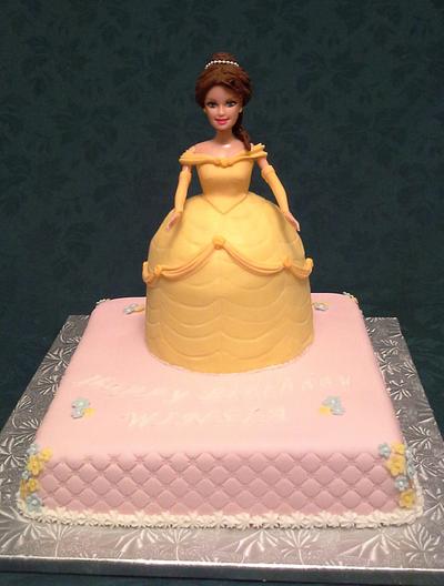 Princess Belle - Cake by queenovcakes