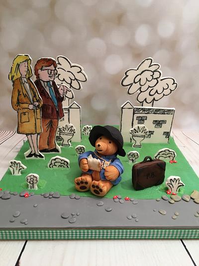 Paddington Bear - Cake by Elaine - Ginger Cat Cakery 