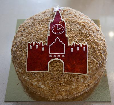 Cake "Moscow Kremlin" - Cake by Elena Evstratova