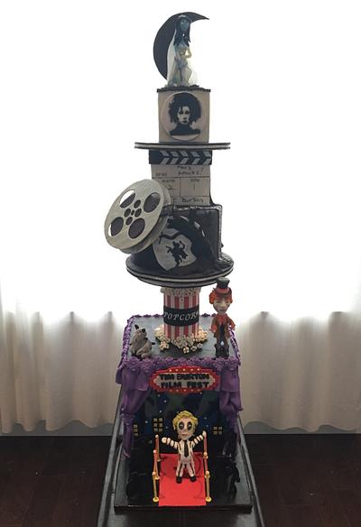 Tim Burton themed cake - Cake by Dkn1973