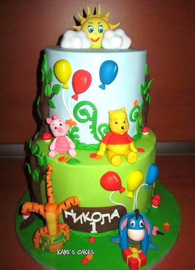 Winnie The Pooh - Cake by KamiSpasova