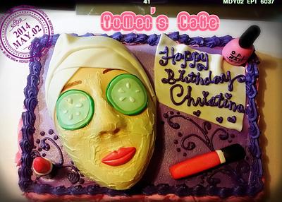 spa party cake - Cake by YuMei