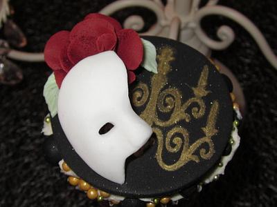 Phantom of the Opera  - Cake by Cakexstacy