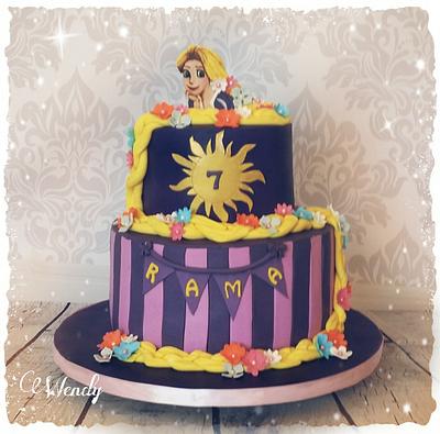 Rapunzel cake - Cake by Wendy