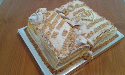 50TH ANNIVERSARY CAKE - Cake by Camelia