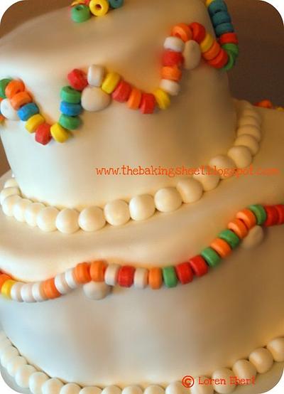 Candy Necklace Cake! - Cake by Loren Ebert