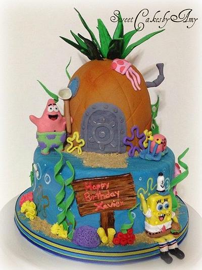 Spongebob Cake - Cake by Amy Erb