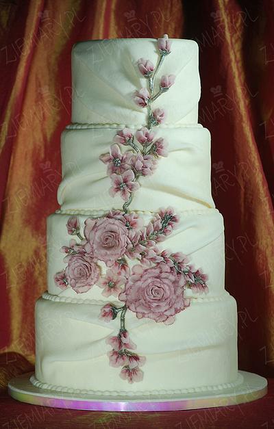 wedding cake - Cake by Anna Krawczyk-Mechocka