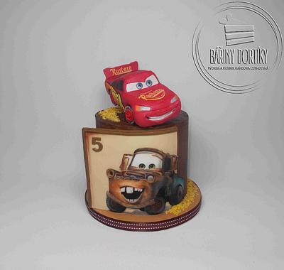 McQueen and Mater - Cake by cakeBAR