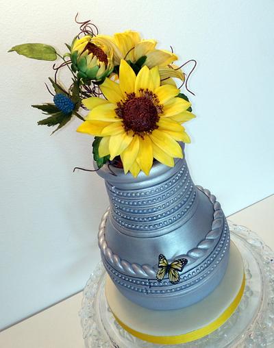 Sweet sunflowers - Cake by Hana Součková
