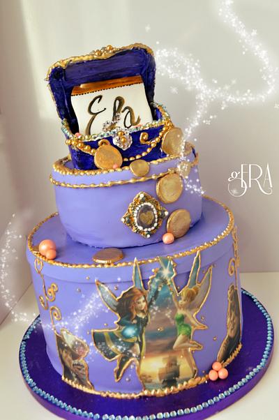 Tinkerbell and The Pirate Fairy Themed - Cake by Gera
