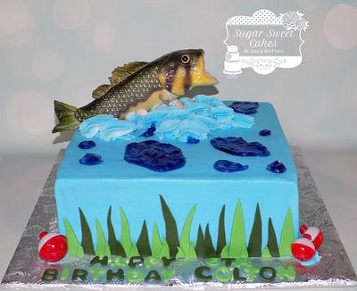 Fishing Bday - Cake by Sugar Sweet Cakes