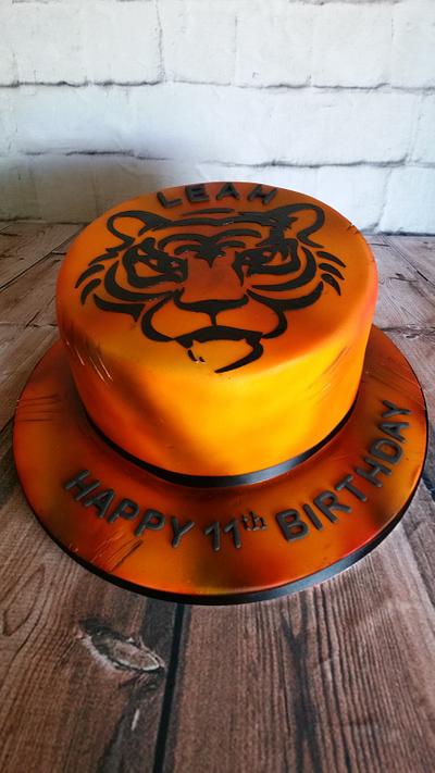 Tiger Cake - Cake by The Sugar Cake Company