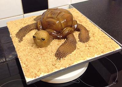 My baby sea turtle cake - Cake by Emma constant