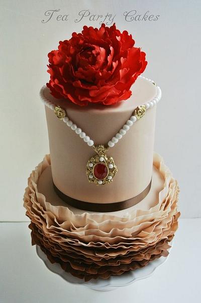 Ruby Cioccolato Amore - Cake by Tea Party Cakes
