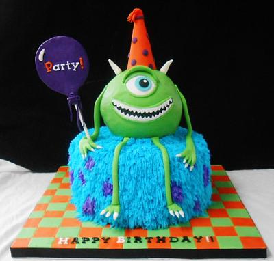 Monsters Inc birthday cake - Cake by heather369
